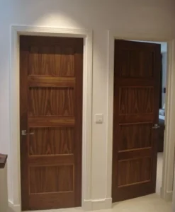 Modern teak wood internal doors for apartments