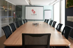 Custom wooden conference tables